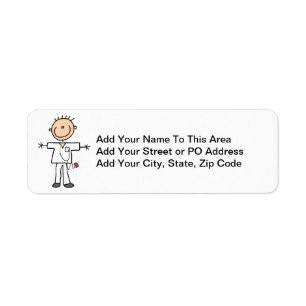 Male Stick Figure Nurse T-shirts and Gifts