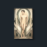 Male Study Art Deco Canvas Print<br><div class="desc">1930s Male Study Art Deco</div>