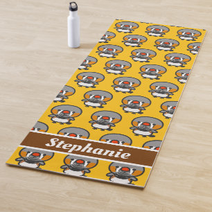 male Sunda zebra finch Yoga Mat