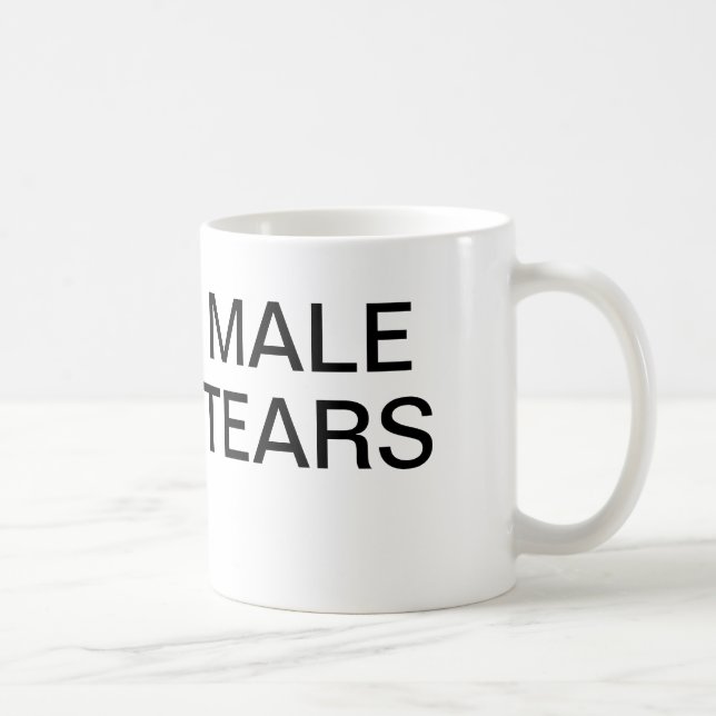 Male Tears Coffee Mug (Right)