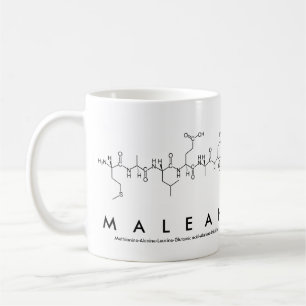 Maleah peptide name mug