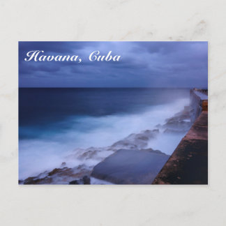 Malecon à La Havane, Cuba carte postale
