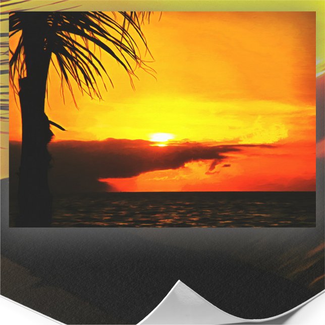 Malecon Sunset 2441 Art Print (Creator Uploaded)