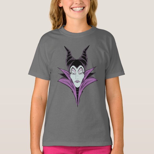 Maleficent | A Dark Face T-Shirt (Front)