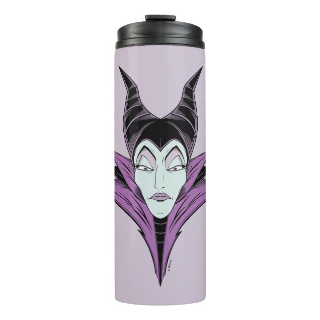 Maleficent | A Dark Face Thermal Tumbler (Front)