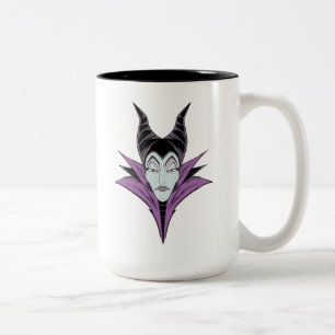Maleficent   A Dark Face Two-Tone Coffee Mug