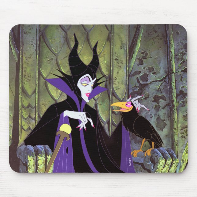Maleficent | And Diablo Mouse Pad (Front)