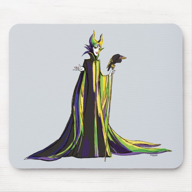Maleficent and Diablo Mouse Pad (Front)