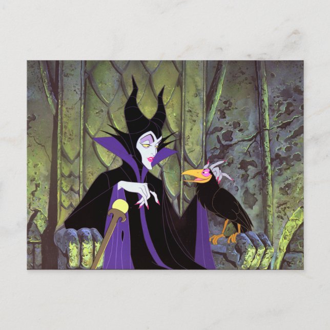 Maleficent | And Diablo Postcard (Front)