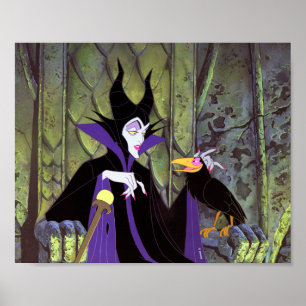 Maleficent   And Diablo Poster