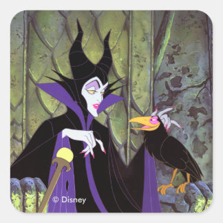 Maleficent | And Diablo Square Sticker