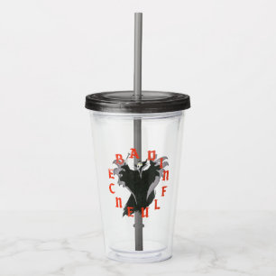 Maleficent Bad Influence Acrylic Tumbler