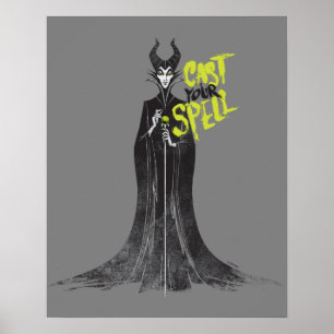 Maleficent Cast Your Spell Poster