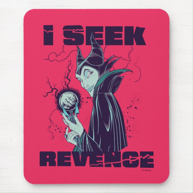 Maleficent | I Seek Revenge Mouse Pad (Front)