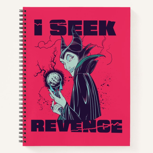 Maleficent | I Seek Revenge Notebook (Front)