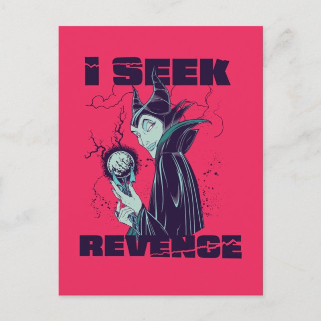 Maleficent | I Seek Revenge Postcard (Front)