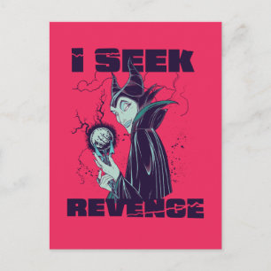 Maleficent   I Seek Revenge Postcard