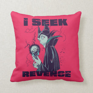 Maleficent   I Seek Revenge Throw Pillow