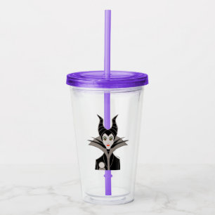 Maleficent   In A Dark Design Acrylic Tumbler