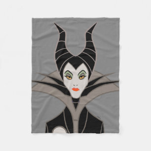 Maleficent   In A Dark Design Fleece Blanket