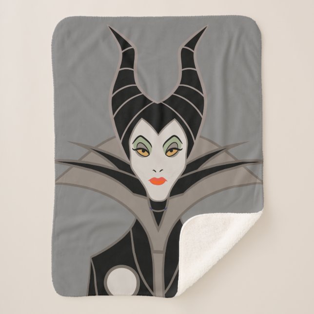 Maleficent | In A Dark Design Sherpa Blanket (Front)