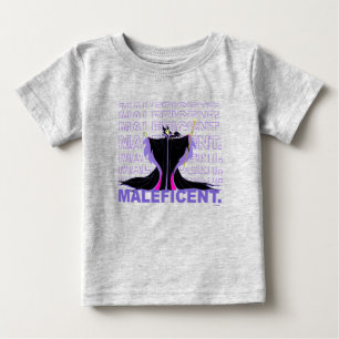Maleficent In Purple Text Baby T-Shirt