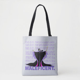 Maleficent   In Purple Text Tote Bag