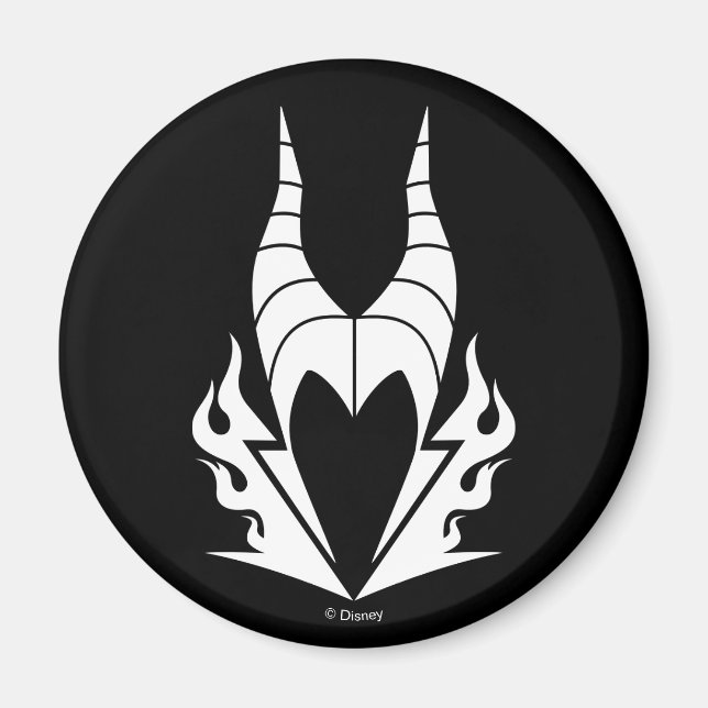 Maleficent Logo Magnet (Front)