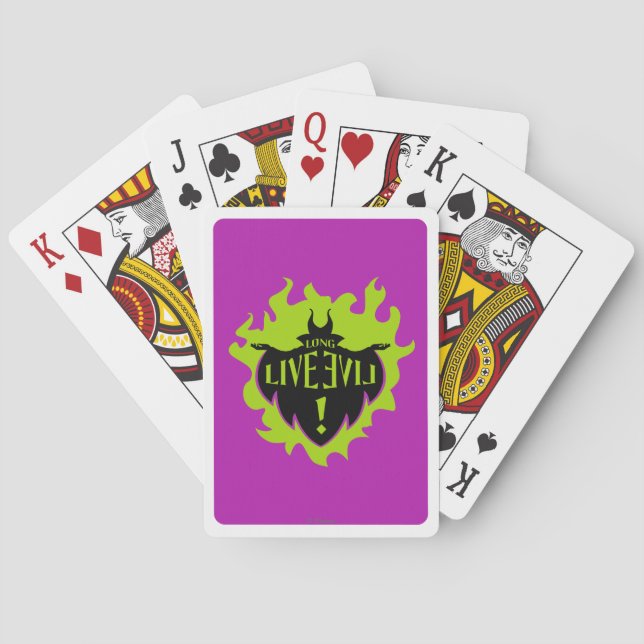 Maleficent - Long Live Evil Playing Cards (Back)
