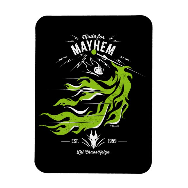 Maleficent | Made for Mayhem | Let Chaos Reign Magnet (Vertical)