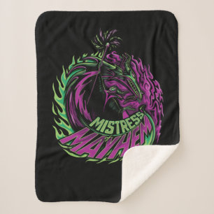 Maleficent   Mistress of Mayhem Sherpa Blanket
