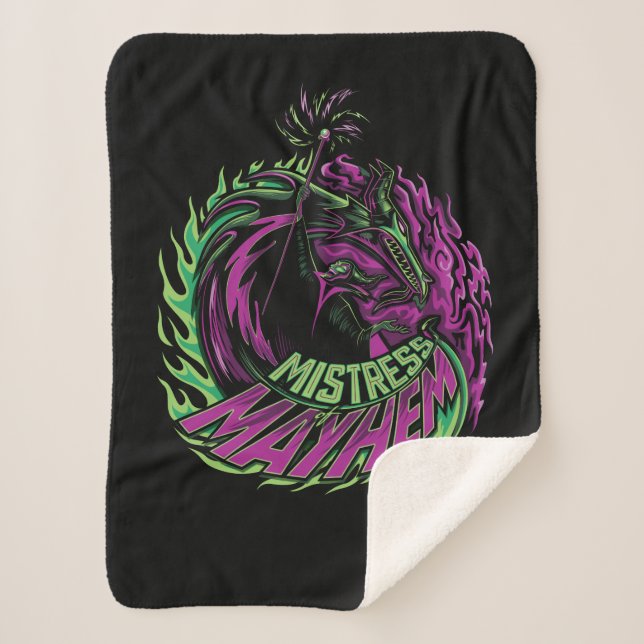 Maleficent | Mistress of Mayhem Sherpa Blanket (Front)
