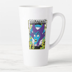 Maleficent   Neon Design Latte Mug