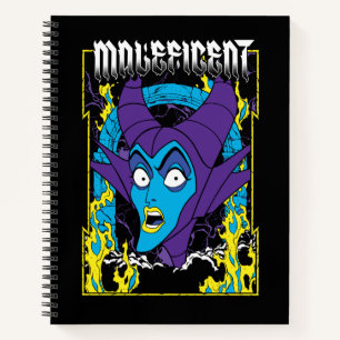 Maleficent   Neon Design Notebook