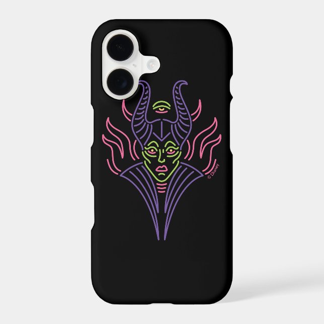 Maleficent | Neon Face (Back)