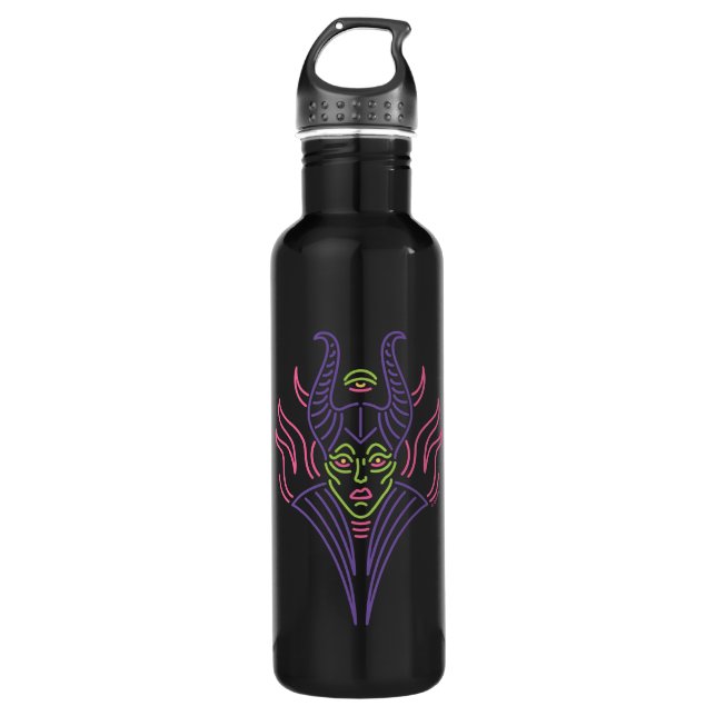 Maleficent | Neon Face 710 Ml Water Bottle (Front)