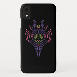 Maleficent   Neon Face iPhone XR Case