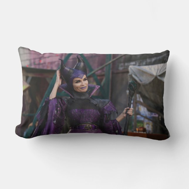 Maleficent Photo 1 2 Lumbar Pillow (Front)