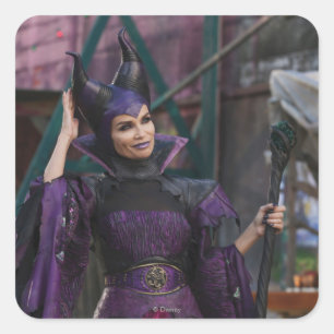 Maleficent Photo 1 2 Square Sticker