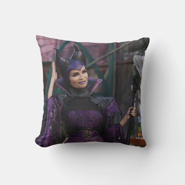 Maleficent Photo 1 2 Throw Pillow (Front)