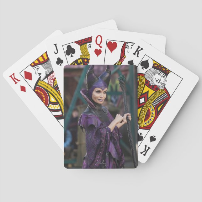 Maleficent Photo 1 Playing Cards (Back)