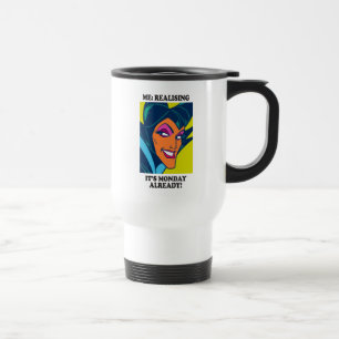 Maleficent   Realising It's Monday Already Travel Mug
