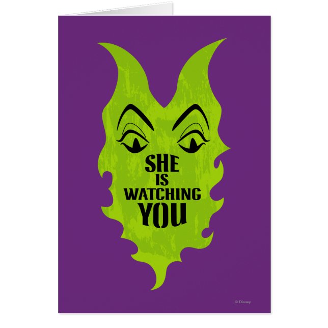 Maleficent - She is Watching You (Front)