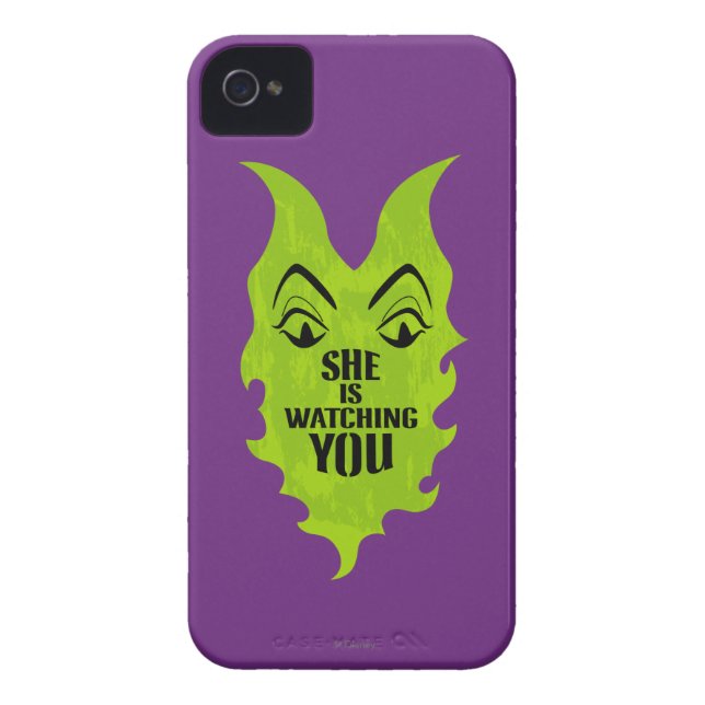 Maleficent - She is Watching You Case-Mate iPhone Case (Back)