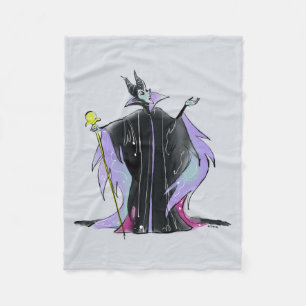 Maleficent Strikes a Pose Fleece Blanket