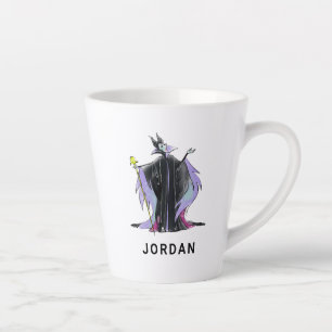 Maleficent   Strikes a Pose Latte Mug