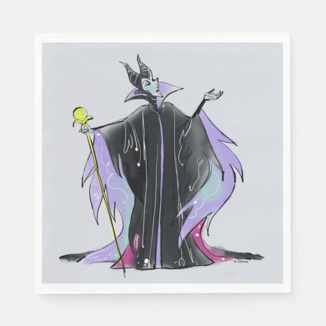 Maleficent | Strikes a Pose Napkin (Front)
