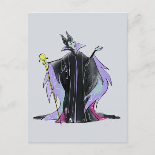 Maleficent   Strikes a Pose Postcard