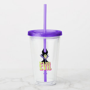 Maleficent   The Evil One Acrylic Tumbler