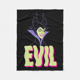 Maleficent   The Evil One Fleece Blanket